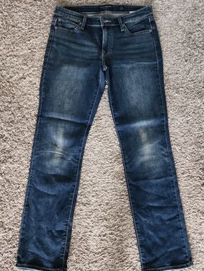 Lucky Brand Dark Blue Straight Jeans